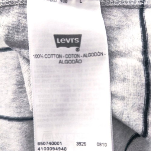 Levi's XL 100% cotton t-shirt like new, gray