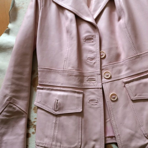 Italian Sandro Ferrone jacket new, pink, size M