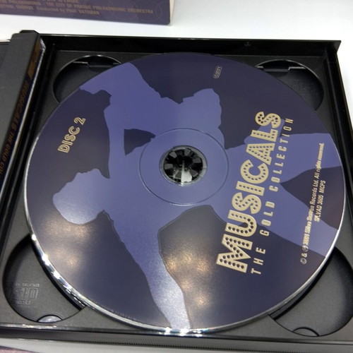 Musicals The Gold Collection 4CDs like new in box set