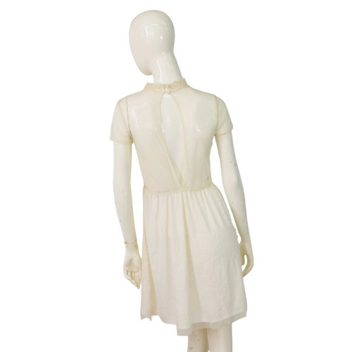 Mystic white short-sleeve dress used, size S
