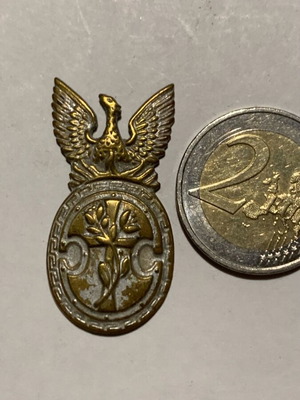 Greek emblem used, old