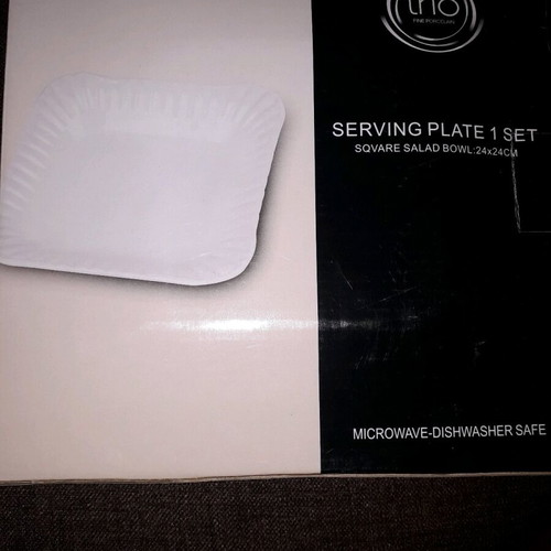 Trio Christmas platters like new, set of 2 pieces
