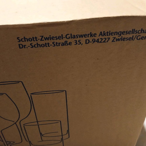 Schott-Zwiesel Bordeaux Grandioso wine glasses like new, set of 6