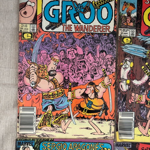 Groo The Wanderer Marvel Comics 1987-1991 used comic pack