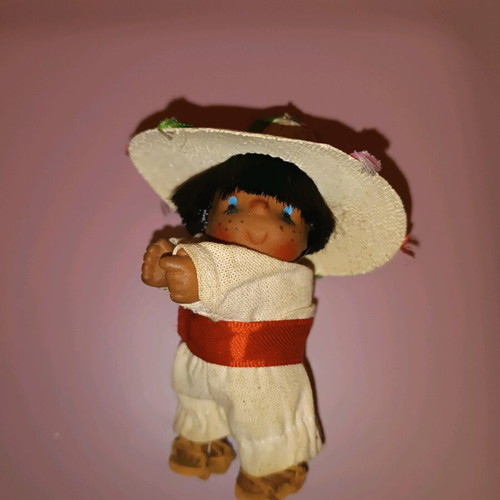 Vintage Mexican doll used