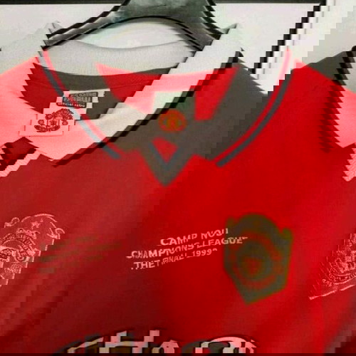 ΣΥΛΛΕΚΤΙΚΉ ΦΑΝΈΛΑ MANCHESTER UNITED CAMP NOU  CHAMPIONS LEAGUE FINAL 1999 by SCORE DRAW
