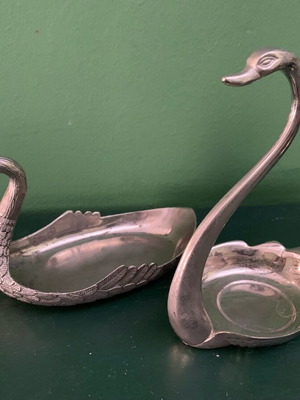 Metal vintage decoration used