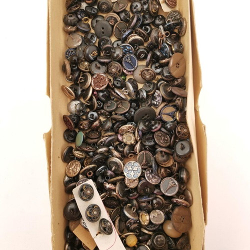 Metal buttons used, various from 1960 era