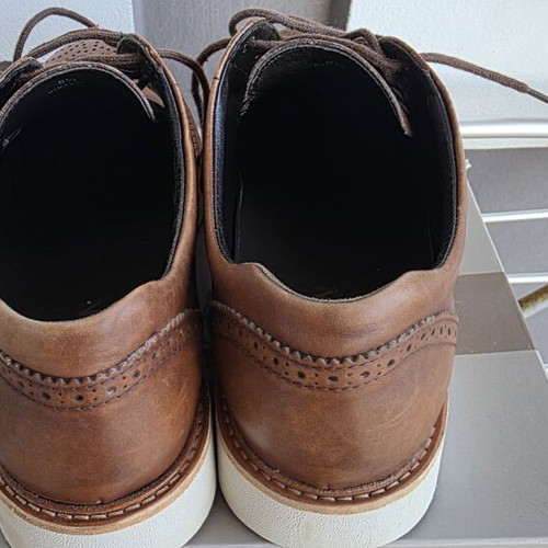 Hogan men's brown leather brogues size 8.5 (42.5)