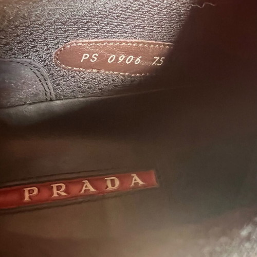 Prada America's Cup Sneakers like new, gray and brown, size 42-42.5