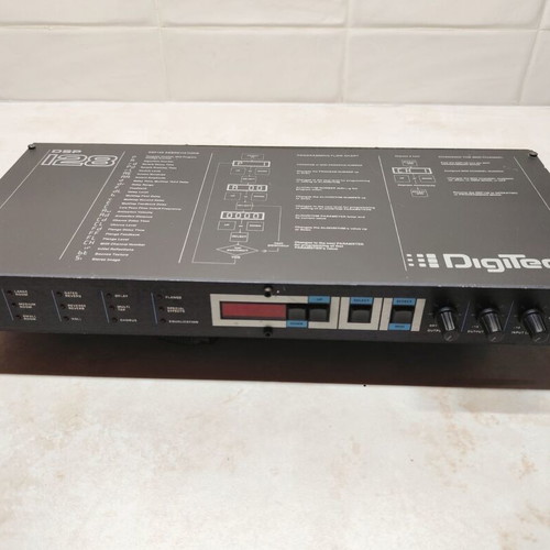 Digitech DSP 128 digital signal processor used, vintage rack multi effects