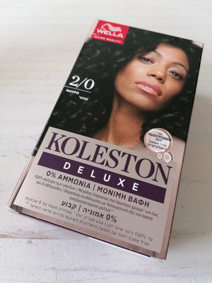 Koleston Deluxe No 2.0 Black hair dye new