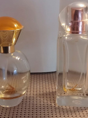 Avon Rare Gold vintage bottle and Avon Today Tomorrow Always Forever bottle set