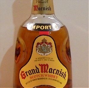 Grant Macnish Scotch Whisky παλιό ποτό σφραγισμένο