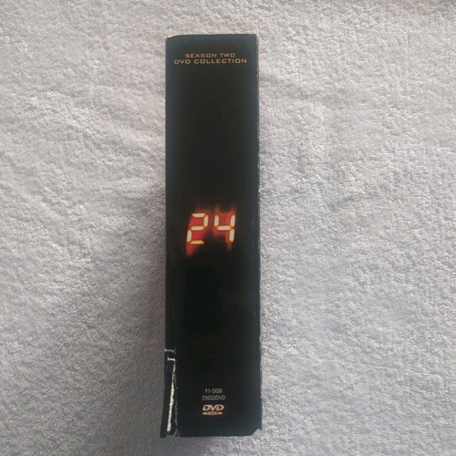 24 Season 2 DVD Collection used, action thriller series with English subtitles