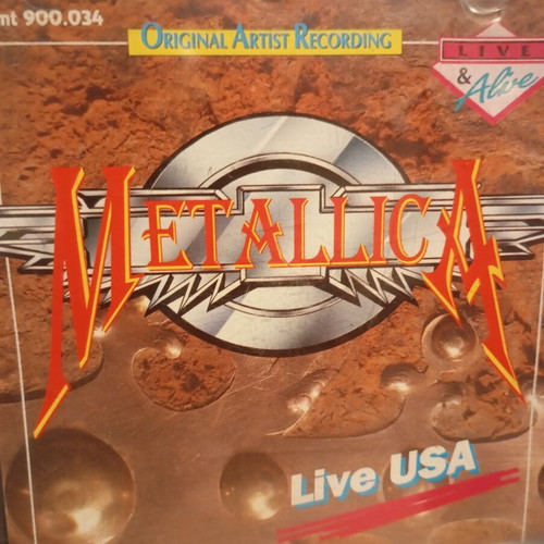 Metallica Live USA CD used, metal genre
