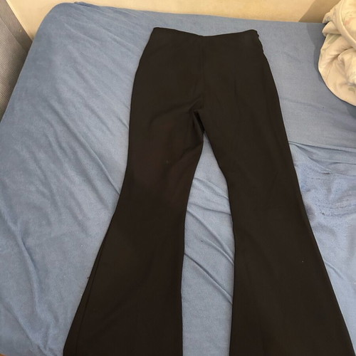 Pants with Side Cutouts like new, flattering and sexy, black