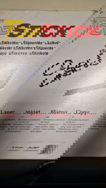 Ετικέτες για CD/DVD