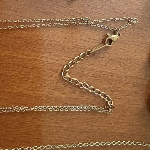 Stainless steel gold-tone jewelry set, 11 pieces
