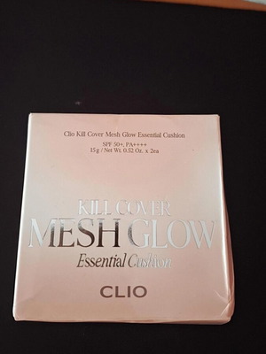 Clio Kill Cover Mesh Glow Essential Cushion Refill 19C Light New