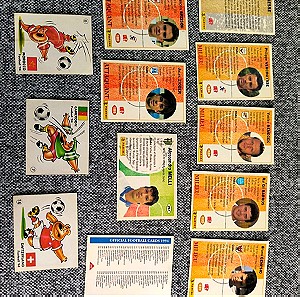 Κάρτες αυτοκόλλητα Πανίνι Panini football 94