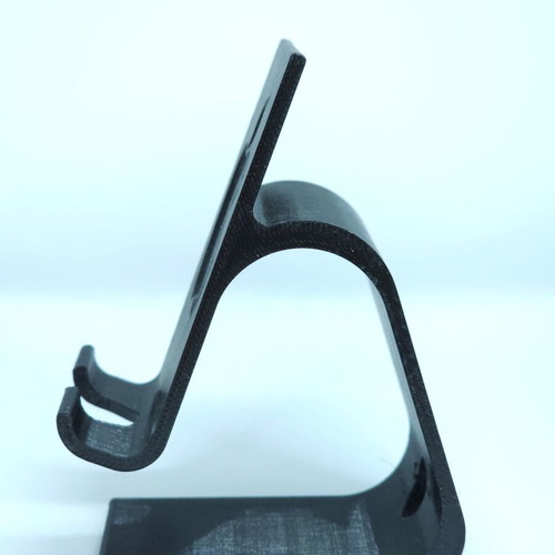 Apple design black mobile / tablet stand new (3D printed)