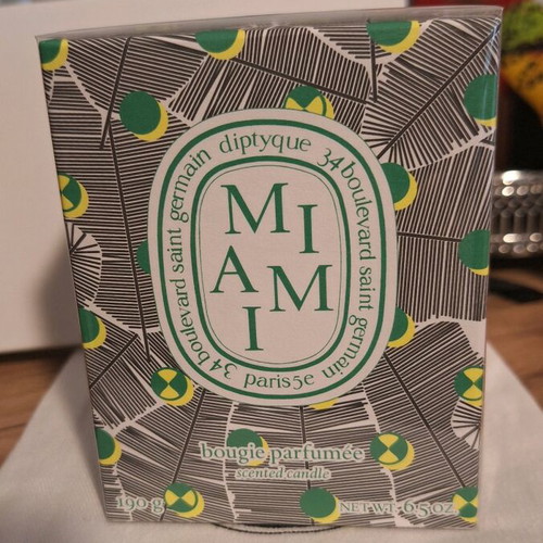 Diptyque Limited Edition Miami Scented Candle new 190gr