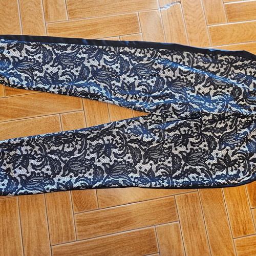 Lace tracksuit pants Liu Jo like new, black, size M