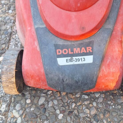 Electric lawn mower Dolmar EM 3913 used, good condition