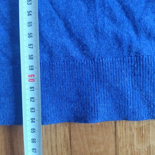 Adagio blue knitted women's sweater size M new