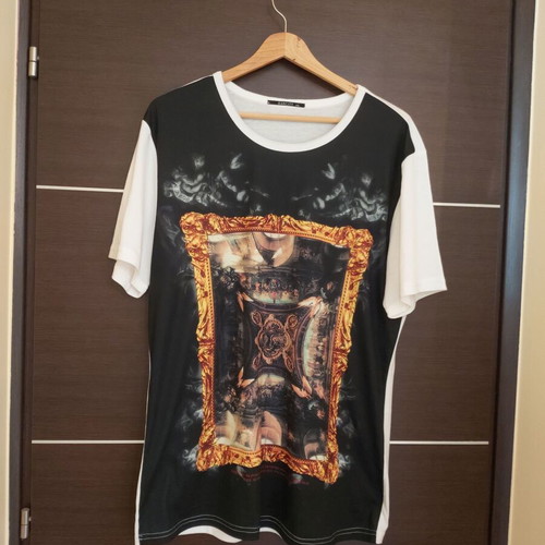 Men's T-shirt XXL white with print like new