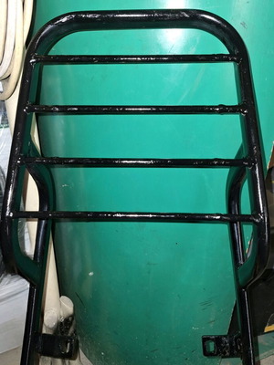 Honda Astrea transport rack used with minor damage
