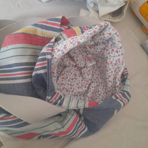 Cath Kidston fabric crossbody bag like new, multicolored