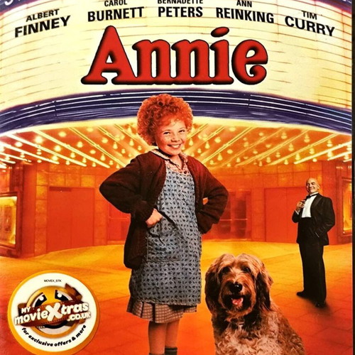 Annie comedy movie DVD used with Albert Finney, subtitles