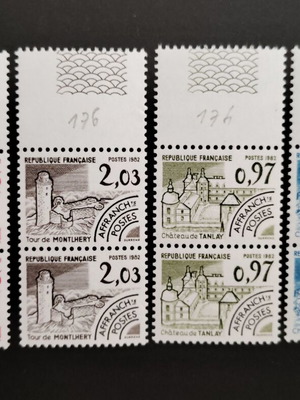 France mint stamp set