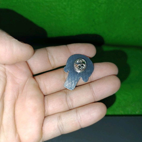 Punisher metal pin like new with American flag colors