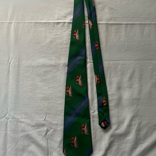 Stefanel tie new with nice red and green design