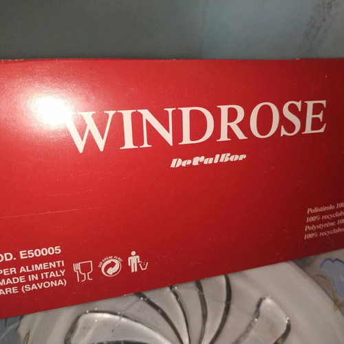 Σετ μπολ σαλάτας Windrose DeValBor Ιταλίας καινούργιο