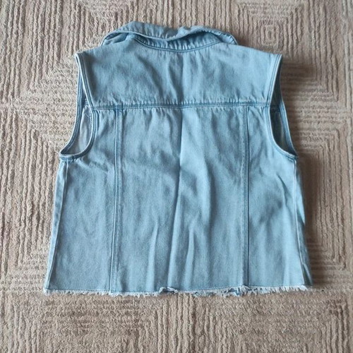 Denim vest Orchestra like new, 14Y 164cm, turquoise