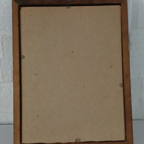 James Dean mirror vintage with wooden frame used
