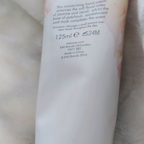 Ted Baker hand cream 125 ml like new