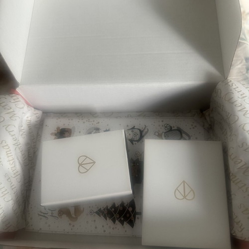 Cross and Monogram K necklaces new