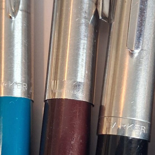 Parker USA vintage pens set