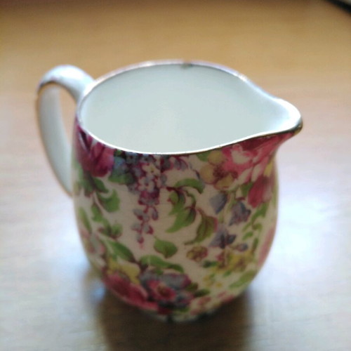 Miniature milk jug from fine English porcelain