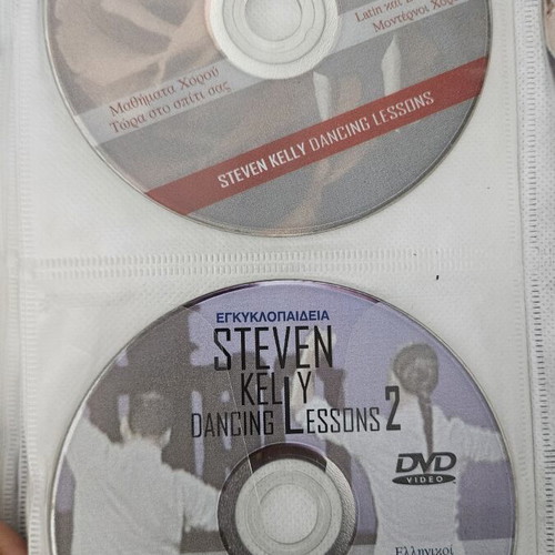 CD with dance lessons used, Zumba included with case