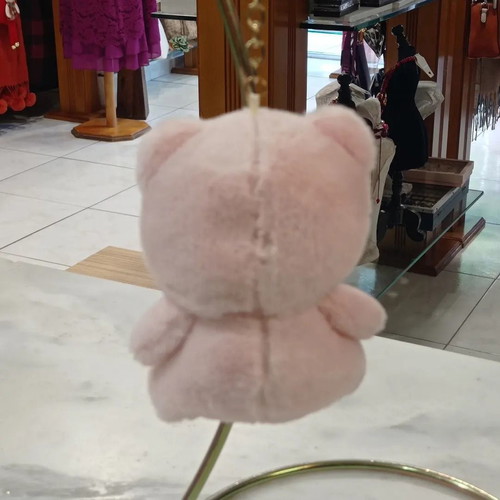 Plush bear keychain new
