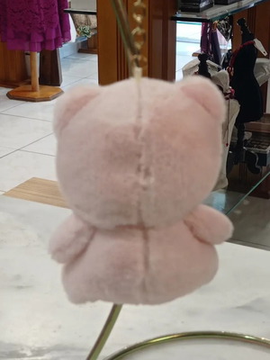 Plush bear keychain new