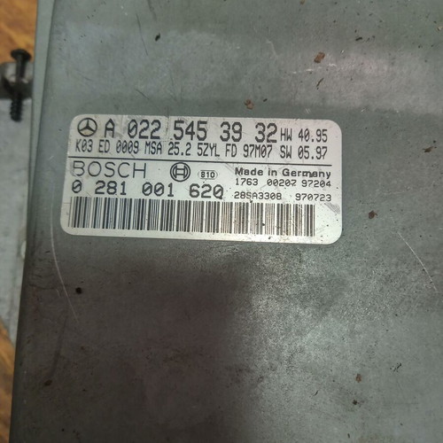 Engine Computer ECU used, Mercedes-Benz W210 A0225453932 0281001620