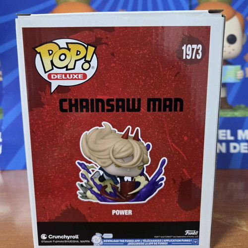 Funko Pop Deluxe Chainsaw Man Power 1973 new figure