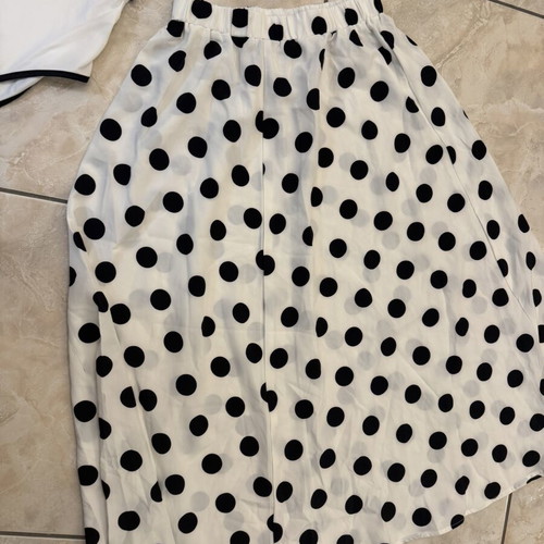 Swimsuit and skirt set polka dot, new, ASOS, size L